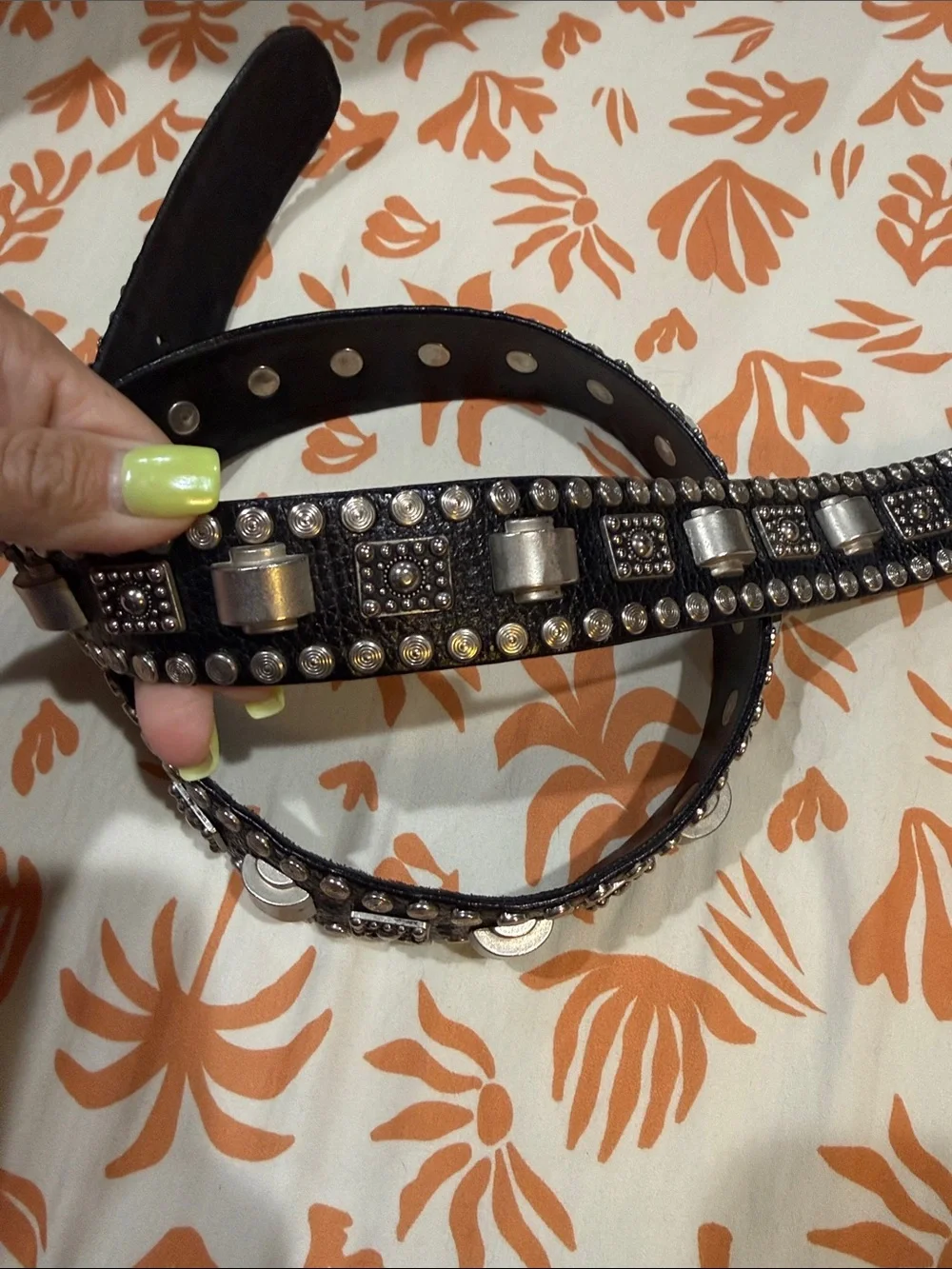 St. Maarten Men’s Leather Belt